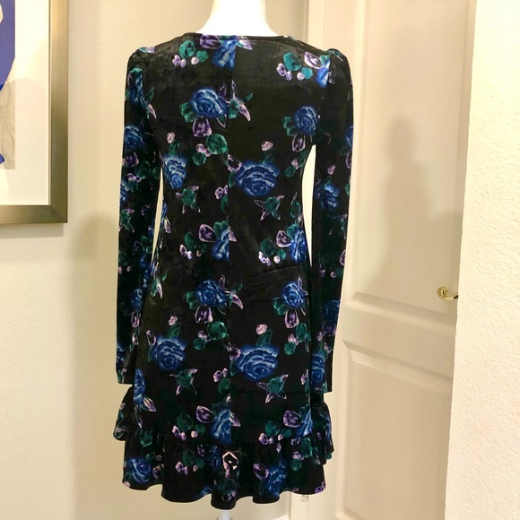 Wild Fable Floral Velvet Dress - Picture 7 of 7